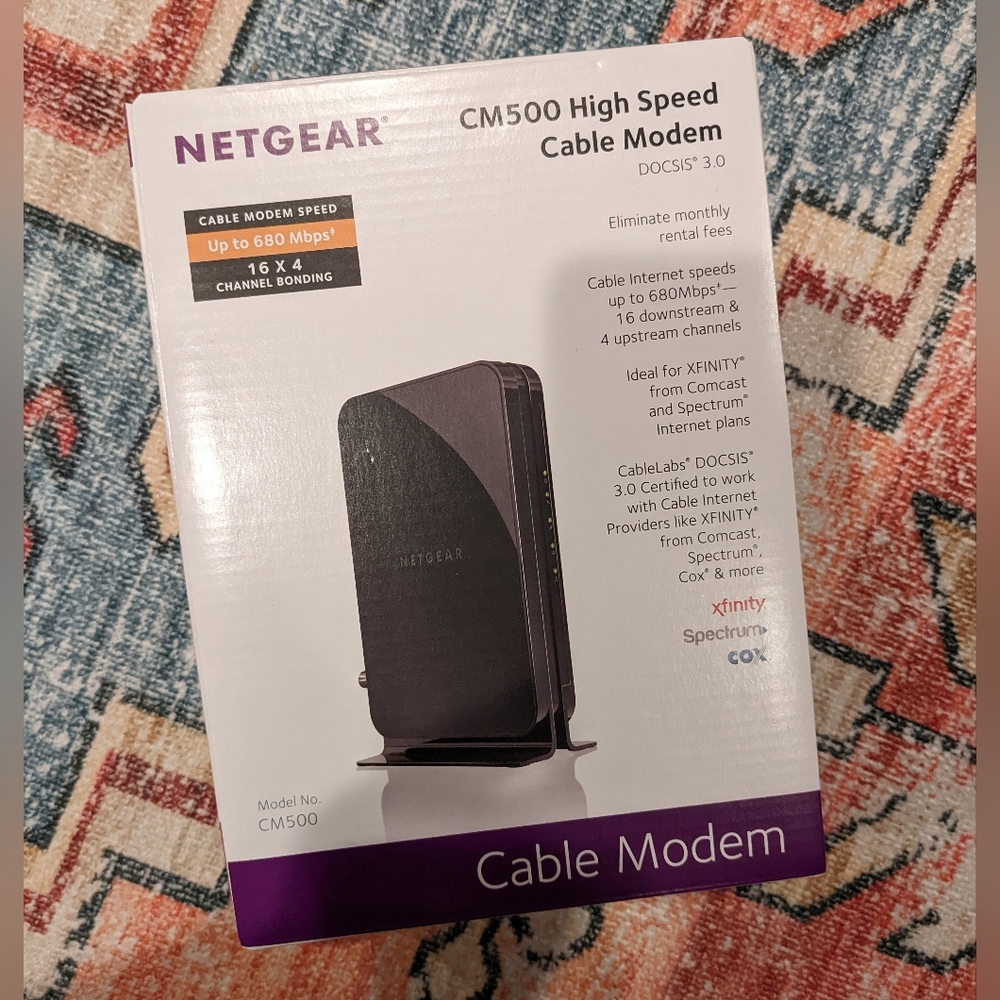 Netgear CM500 High Speed Cable Modem